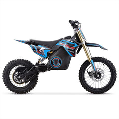 FunBikes MXR 1800w 48v Li 14/12 68cm Blue Kids Electric Dirt Bike 2025 image 3