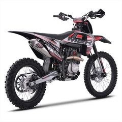 M2R RS-R 250 250cc 21/18 94cm Black/Grey Motocross Dirt Bike image 1