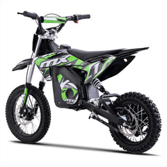 FunBikes MX1000 1000w 36v 62cm Lithium Green Electric Kids Dirt Bike image 3