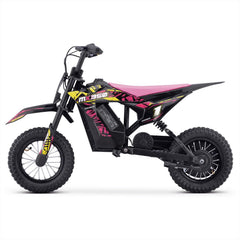 FunBikes MX350 350w 36v 4ah 12/12 51cm Lithium Pink Electric Kids Dirt Bike image 2