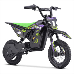 FunBikes MX350 350w 36v 4ah 12/12 51cm Lithium Green Electric Kids Dirt Bike image 3