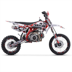M2R RS-R 140 140cc 17/14 88cm Red/White Dirt Bike image 2