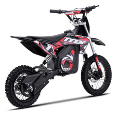 FunBikes MX1000 1000w 36v 62cm Lithium Red Electric Kids Dirt Bike image 1