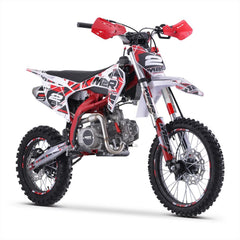 M2R RS-R 125 125cc 17/14 88cm Red/White Dirt Bike image 0