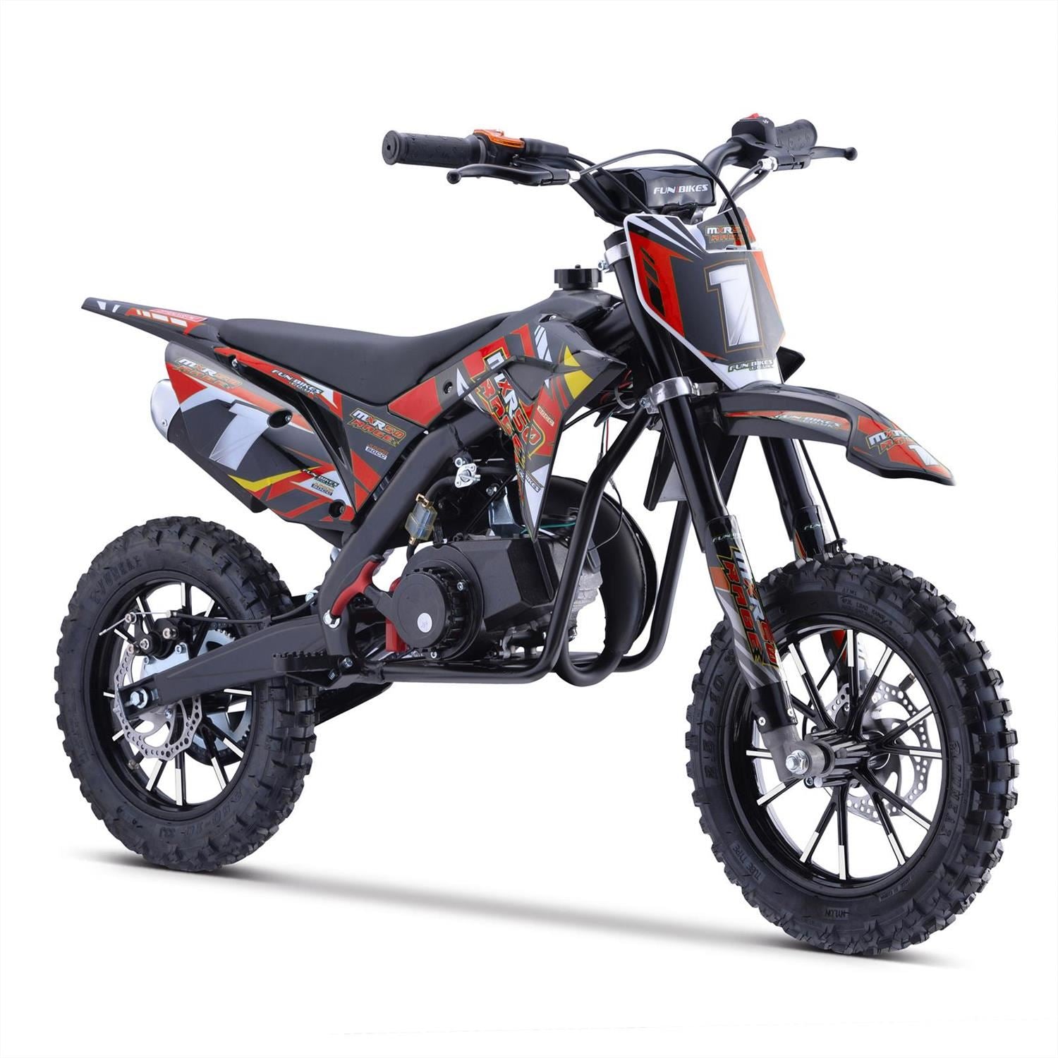 FunBikes MXR "50" Rage 10/10 61cm Premium Red Kids Dirt Bike In Stock image 0