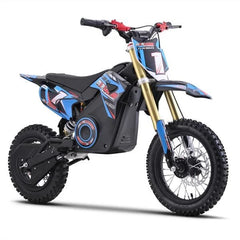 FunBikes MXR 1400w 48v Li 12/10 65cm Blue Kids Electric Dirt Bike image 0