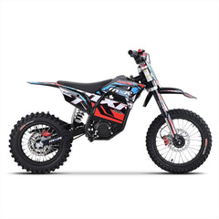 FunBikes MXR 2000w 60v Li 14/12 68cm Blue MX Electric Dirt Bike image 2