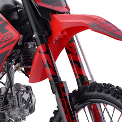 M2R RF140 S2 140cc 17/14 86cm Red Dirt Bike image 1
