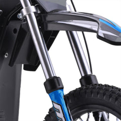 FunBikes MX1000 1000w 36v 62cm Lithium Blue Electric Kids Dirt Bike image 1