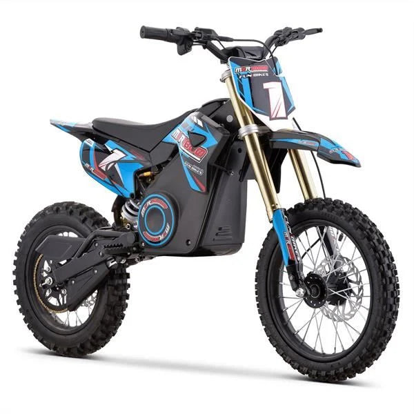 FunBikes MXR 1800w 48v Li 14/12 68cm Blue Kids Electric Dirt Bike 2025 image 0