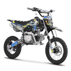 M2R Racing KX110F 110cc 14/12 76cm Blue Semi-Auto Pit Bike 2025 Model image 0