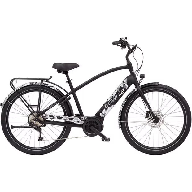 Townie Path Go! 10D Equipped Step Over Electric Hybrid Bike image 0
