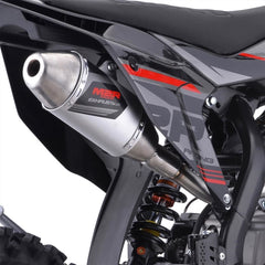 M2R RS-R 140 140cc 17/14 88cm Black/Grey Dirt Bike image 1