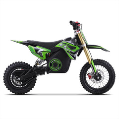 FunBikes MXR 1400w 48v Li 12/10 65cm Green Kids Electric Dirt Bike image 2