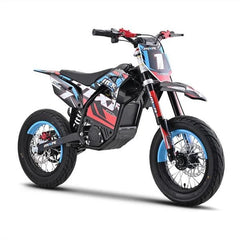 FunBikes MXR 2000w 60v Li 12/12 69cm Blue Supermoto Electric Dirt Bike image 0