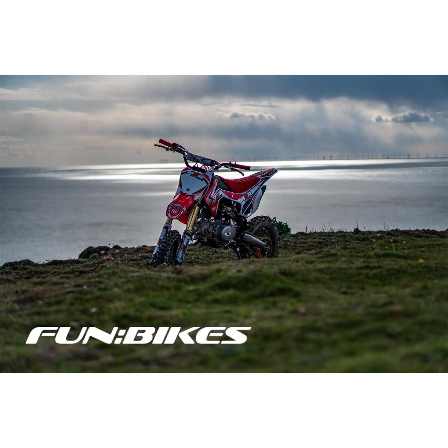 M2R RF140 S2 140cc 17/14 86cm Red Dirt Bike image 10
