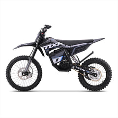 FunBikes MXR 8000w (PP) 72v 35ah Li 19/16 89cm Black Electric Dirt Bike image 3