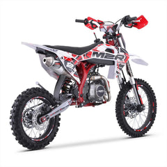 M2R RS-R 125 125cc 17/14 88cm Red/White Dirt Bike image 3