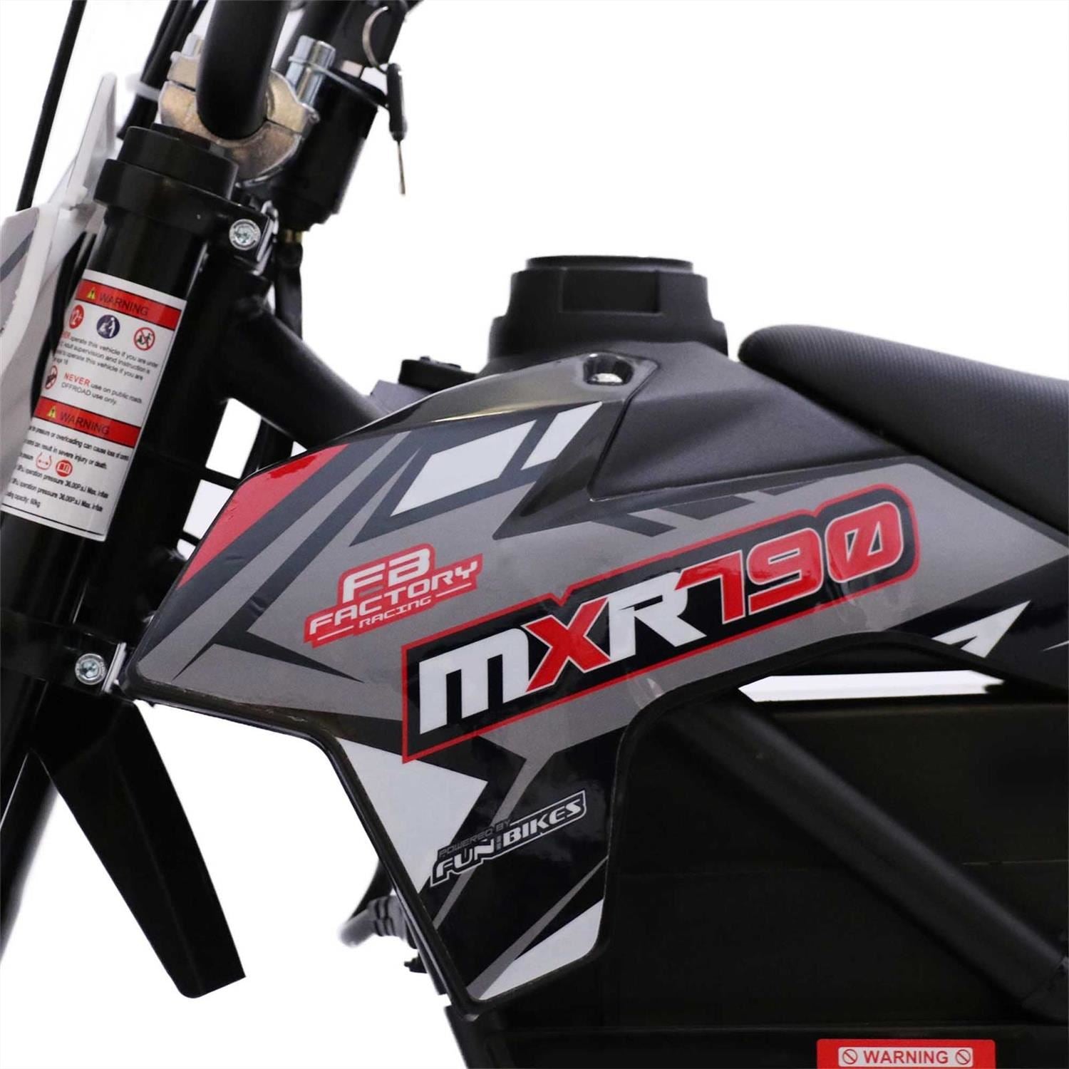 FunBikes MXR 790w(MP)36v Li 10/10 61cm Grey Kids Electric Dirt Bike image 5