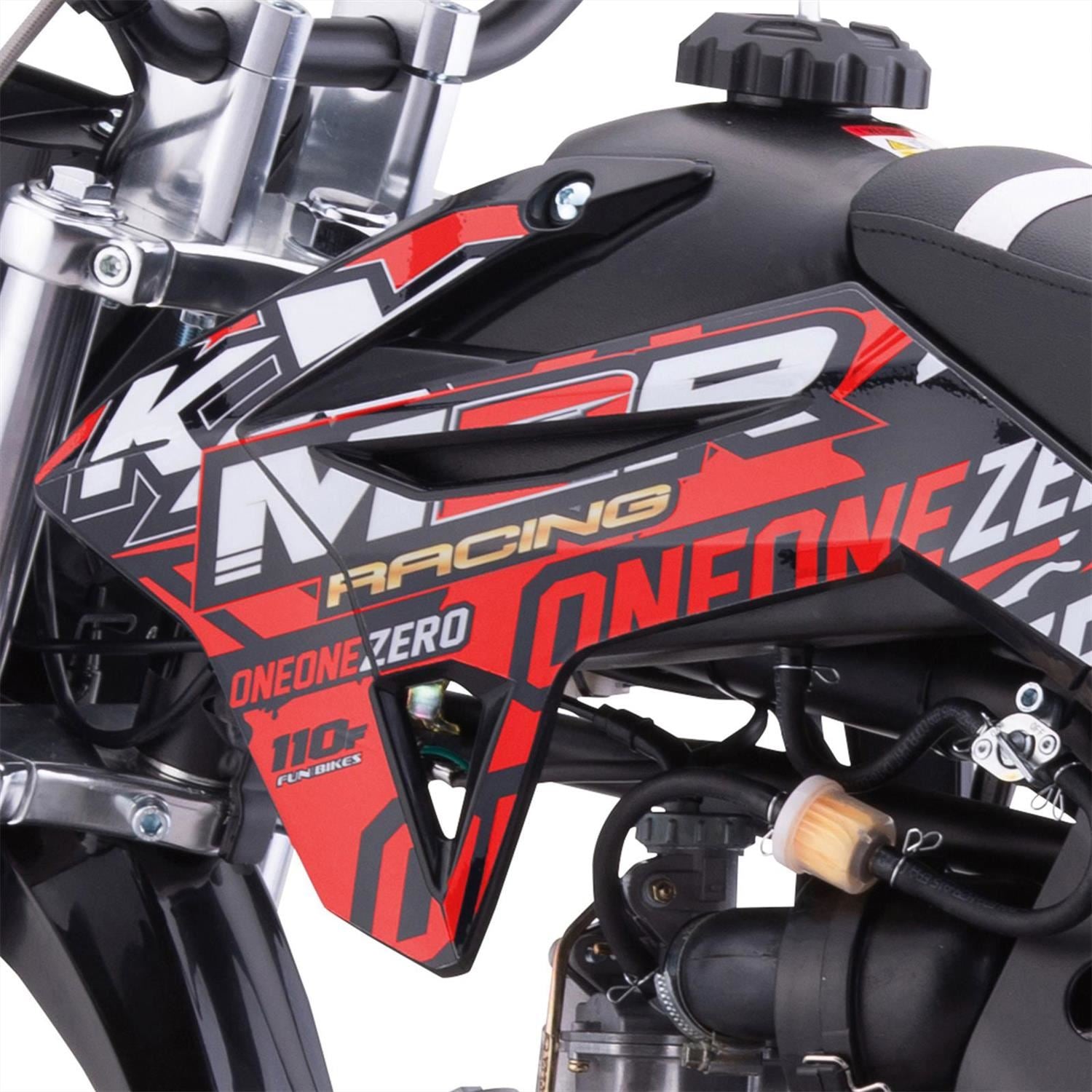 M2R Racing KX110F 110cc 14/12 76cm Red Semi-Auto Pit Bike 2025 Model image 11