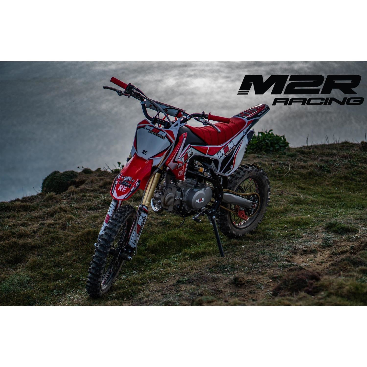 M2R RF140 S2 140cc 17/14 86cm Red Dirt Bike image 11