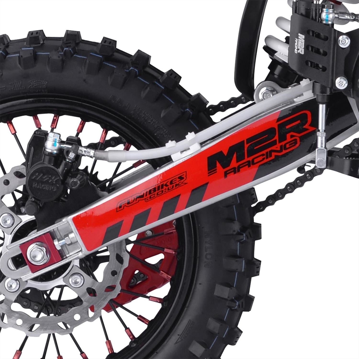 M2R RF140 S2 140cc 17/14 86cm Red Dirt Bike image 14