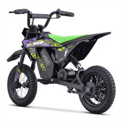 FunBikes MX350 350w 36v 4ah 12/12 51cm Lithium Green Electric Kids Dirt Bike image 2