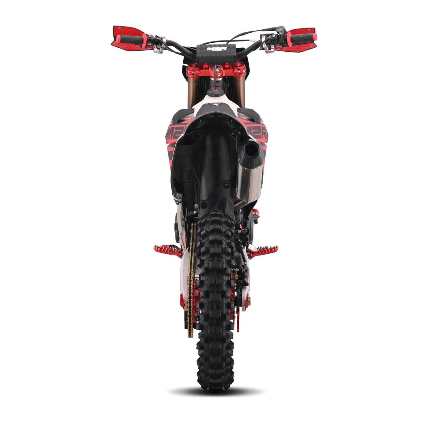 M2R RS-R 300 21/18 96cm Black/Red Race Spec Dirt Bike image 2