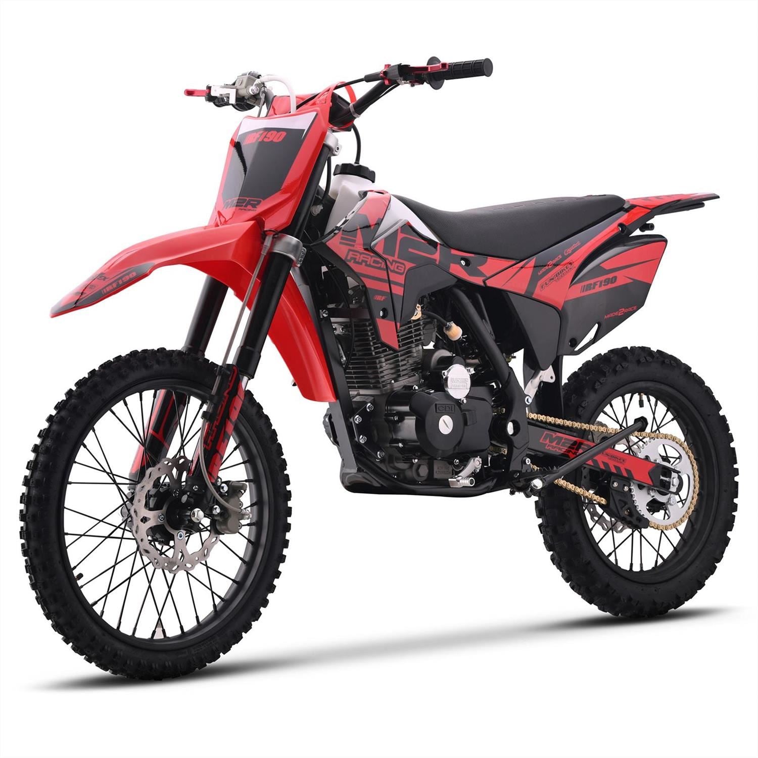 M2R RF190 190cc 19/16 89cm Red Dirt Bike image 6