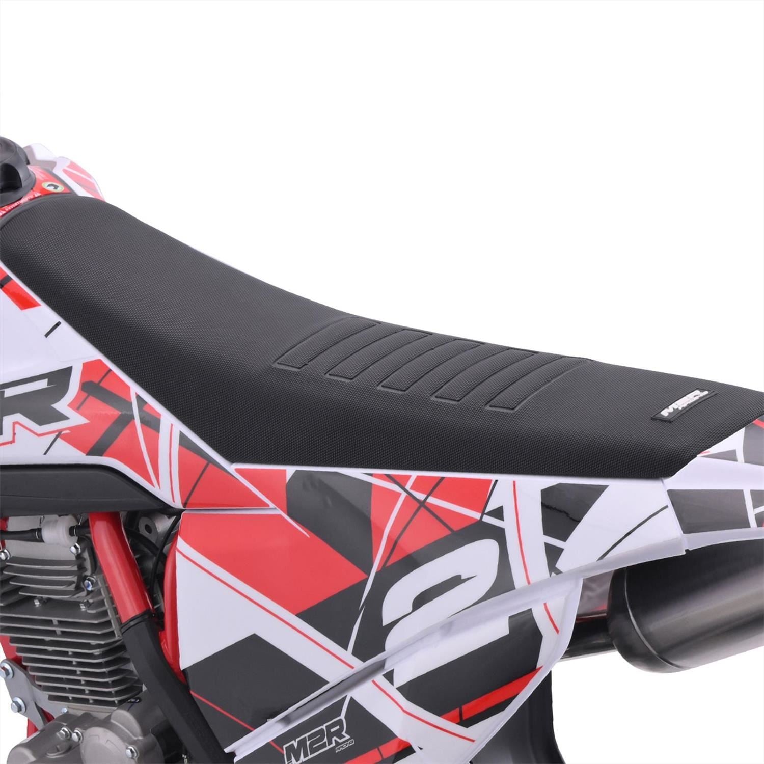 M2R RS-R 250 250cc 21/18 94cm Red/White Motocross Dirt Bike image 8