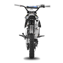M2R Racing KX110F 110cc 14/12 76cm Blue Semi-Auto Pit Bike 2025 Model image 1