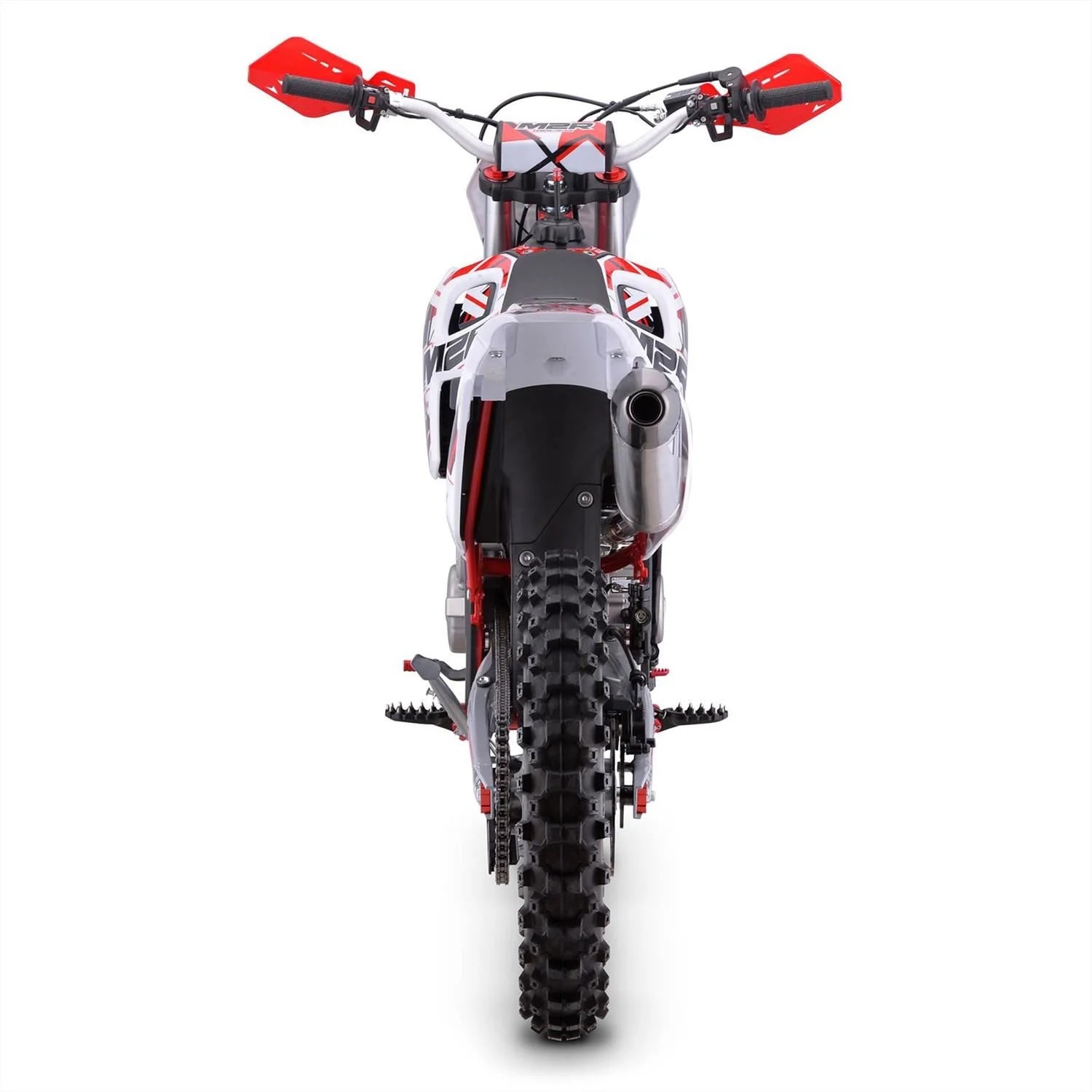 M2R RS-R 250 250cc 21/18 94cm Red/White Motocross Dirt Bike image 2