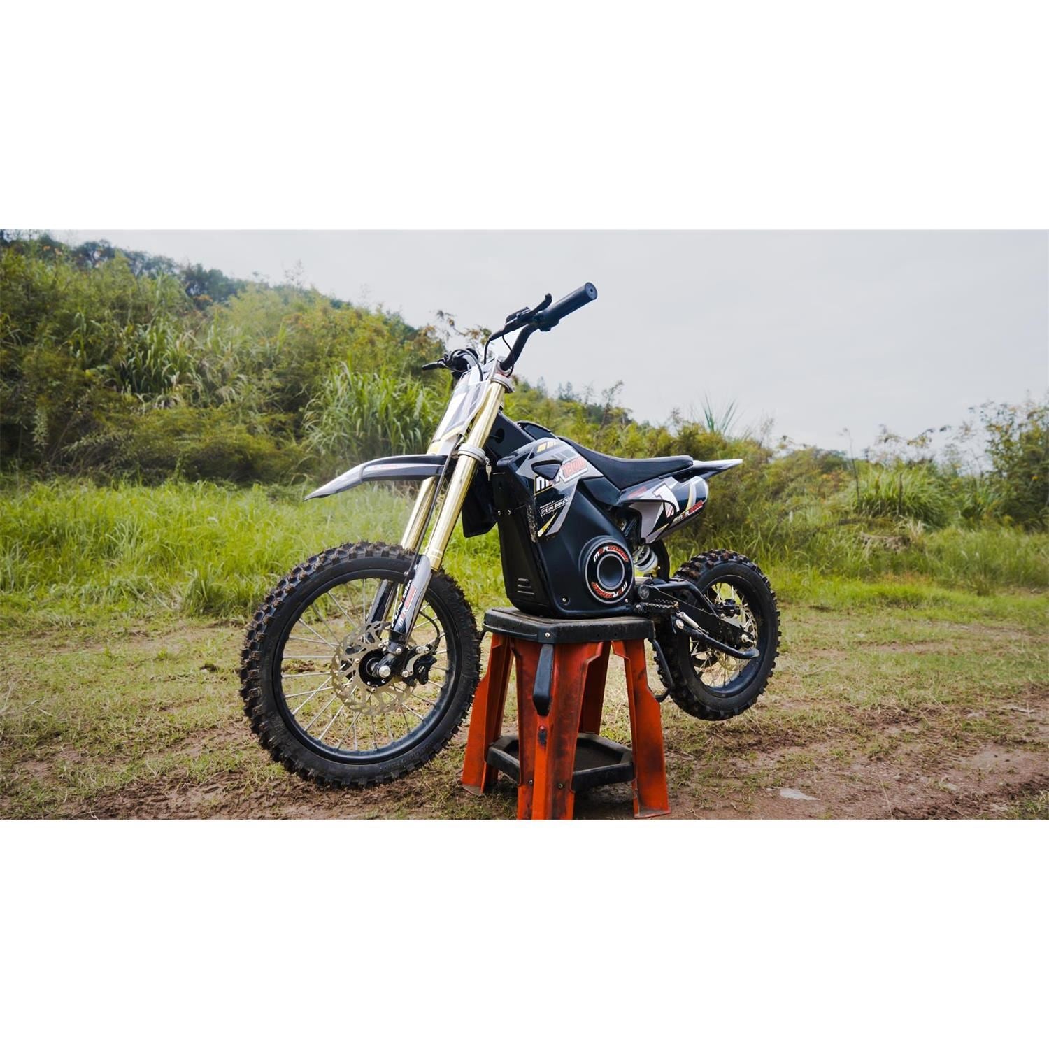 FunBikes MXR 1800w 48v Li 14/12 68cm Grey Kids Electric Dirt Bike 2025 image 17