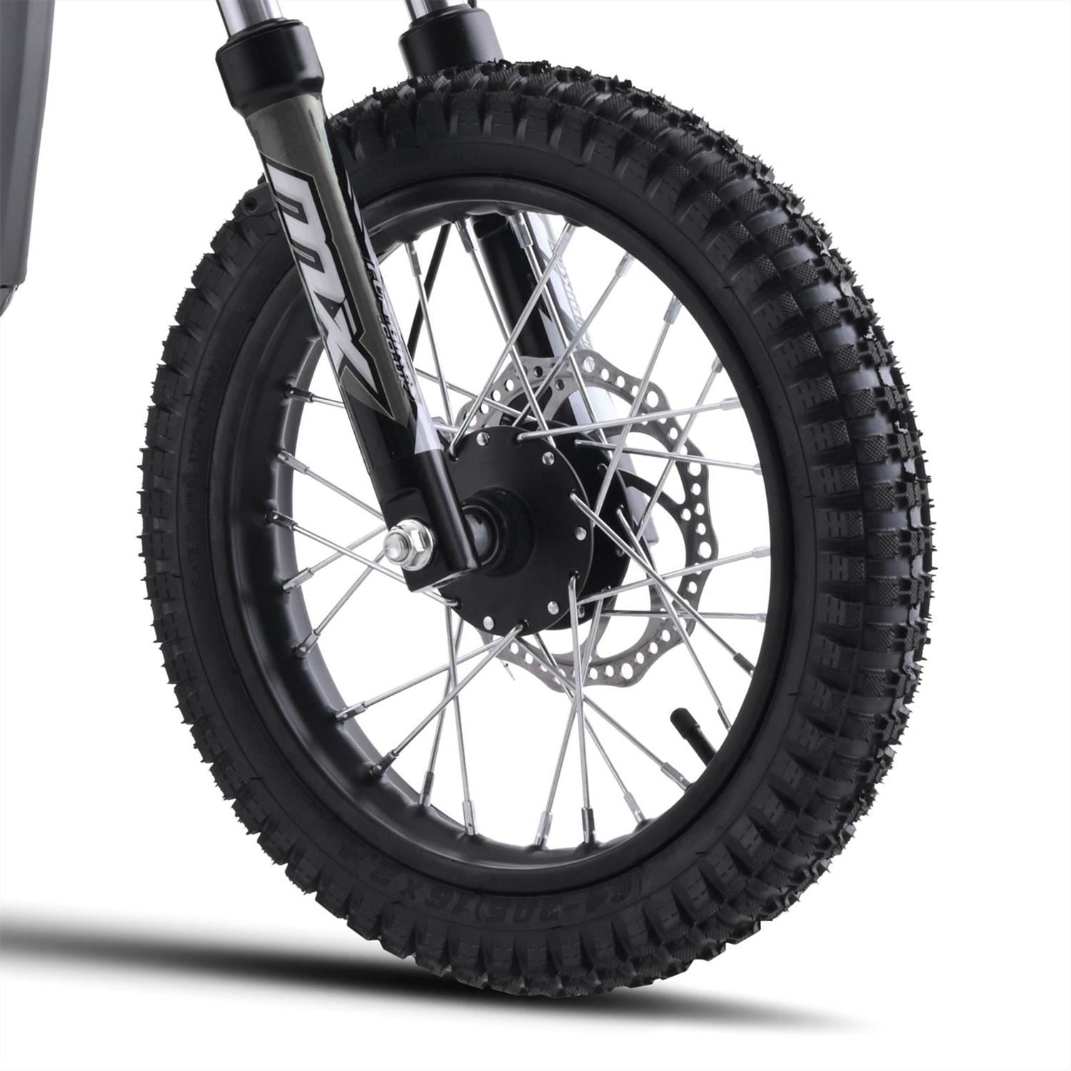 FunBikes MX1000 1000w 36v 62cm Lithium Grey Electric Kids Dirt Bike image 11