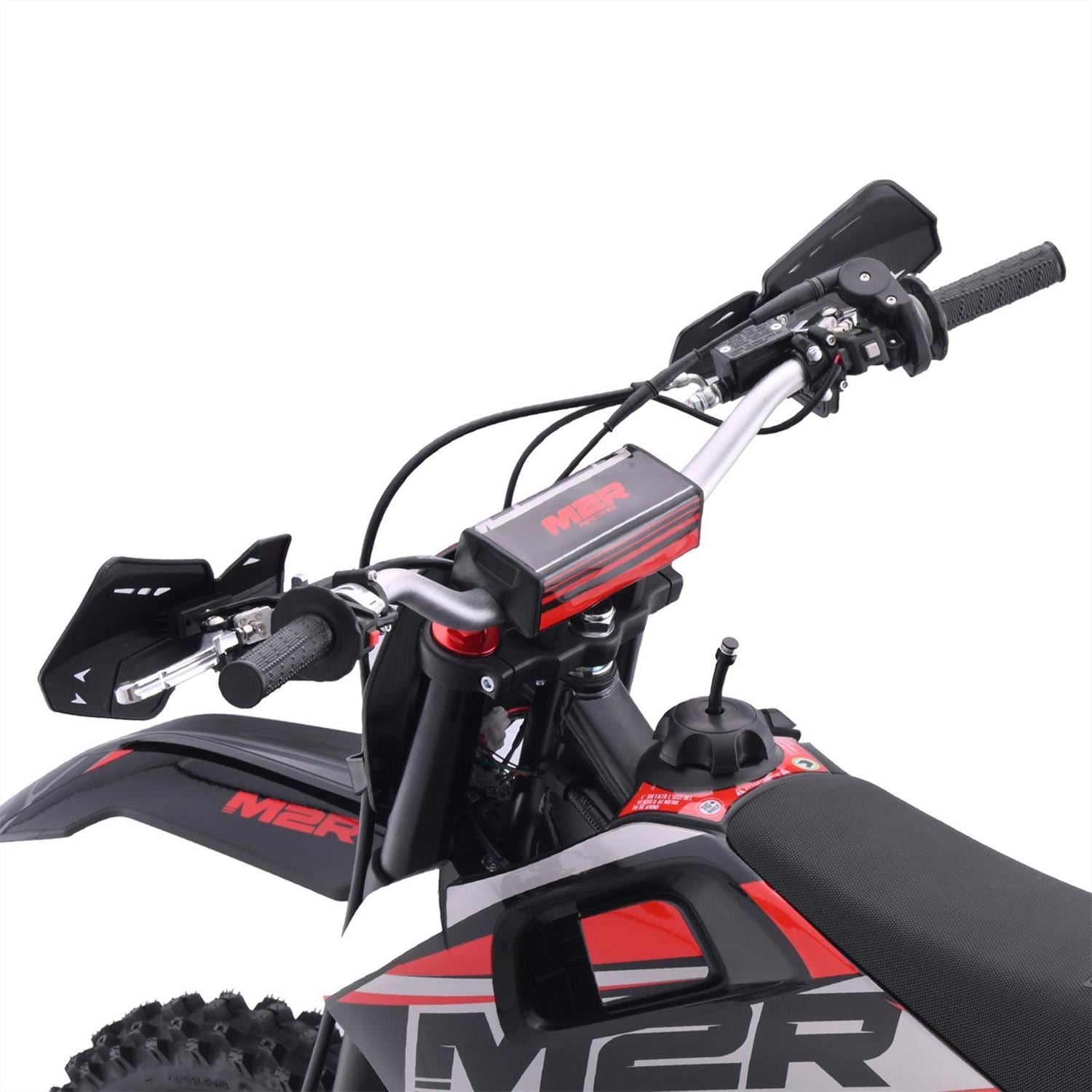 M2R RS-R 250 250cc 21/18 94cm Black/Grey Motocross Dirt Bike image 6