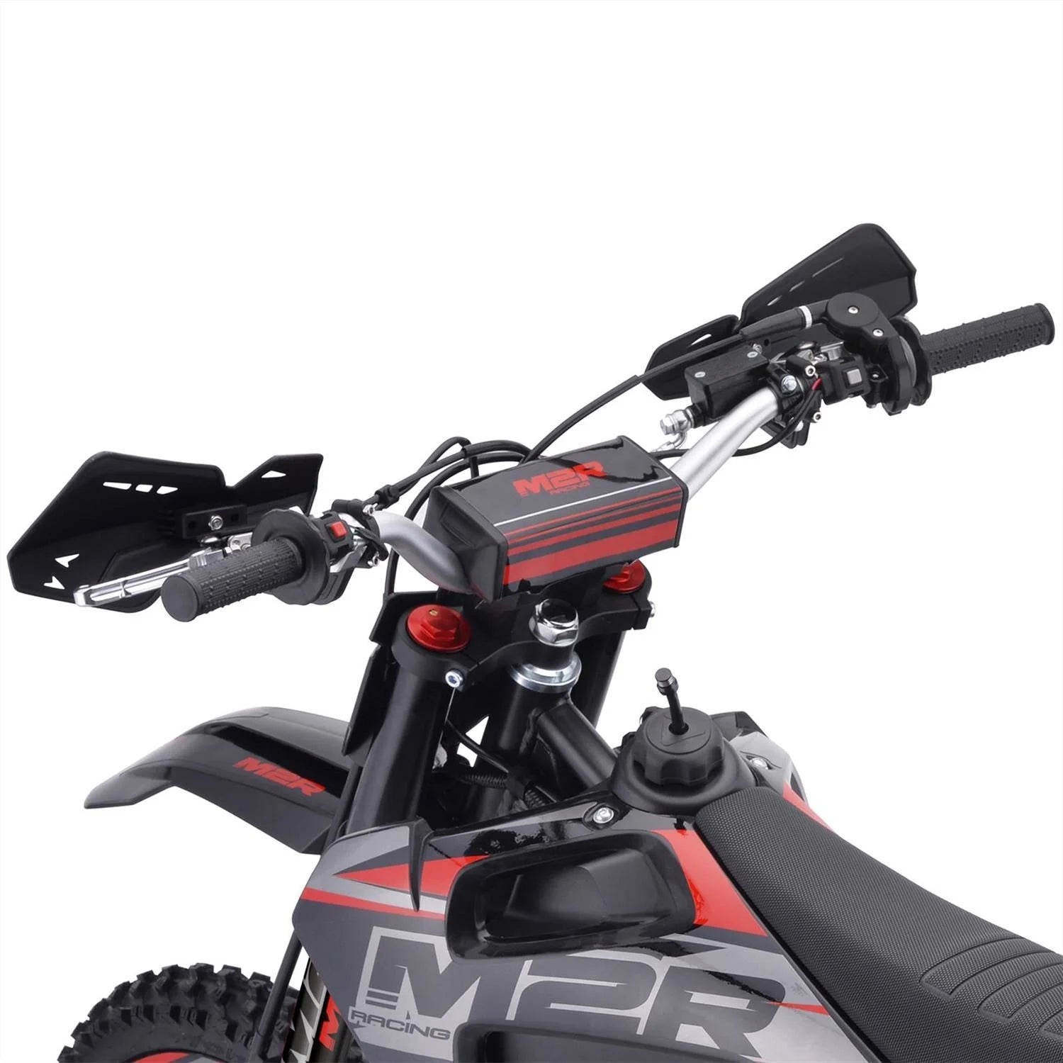 M2R RS-R 125 125cc 17/14 88cm Black/Grey Dirt Bike image 8