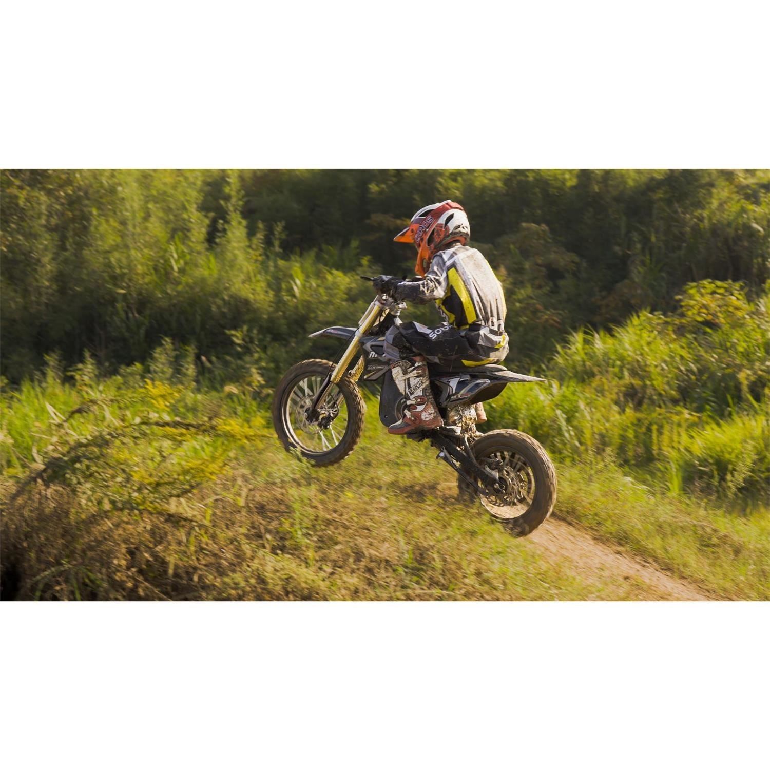 FunBikes MXR 1800w 48v Li 14/12 68cm Grey Kids Electric Dirt Bike 2025 image 15