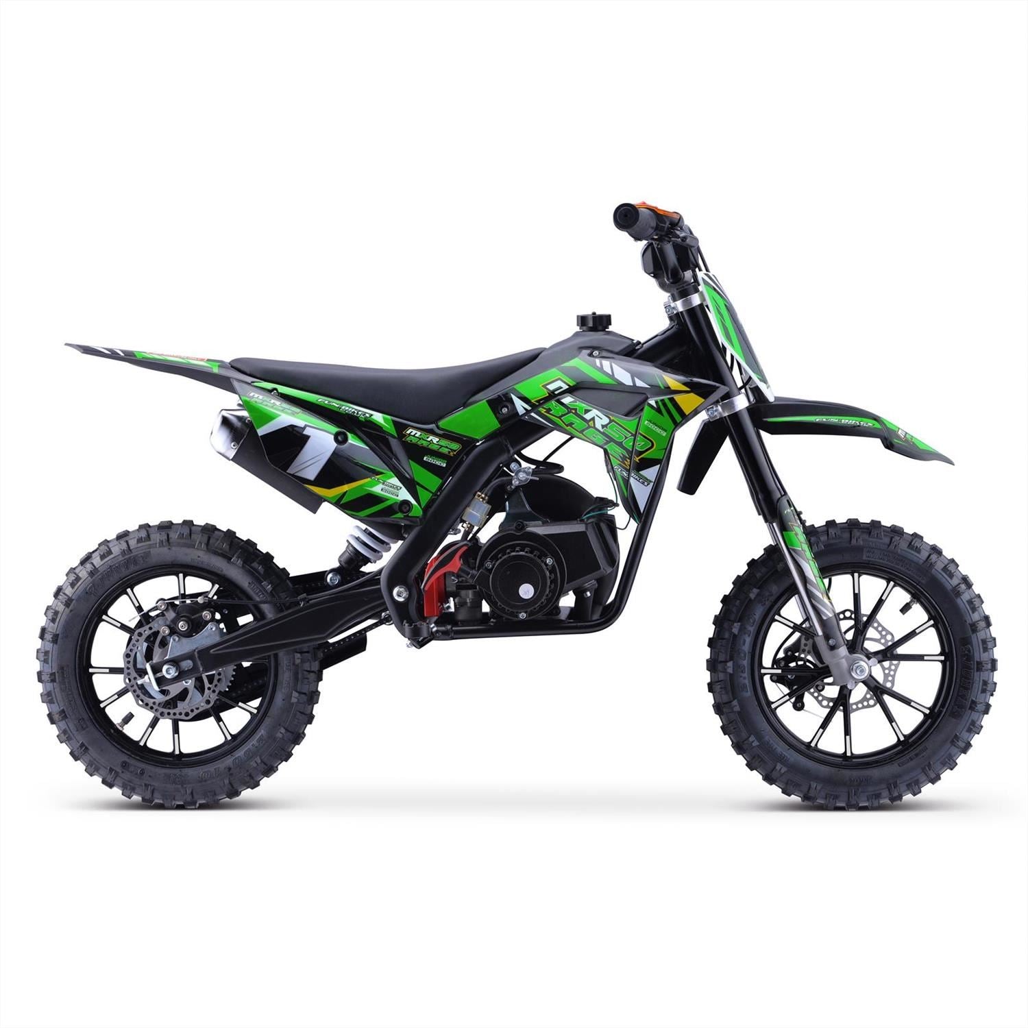 FunBikes MXR "50" Rage 10/10 61cm Premium Green Kids Dirt Bike image 2