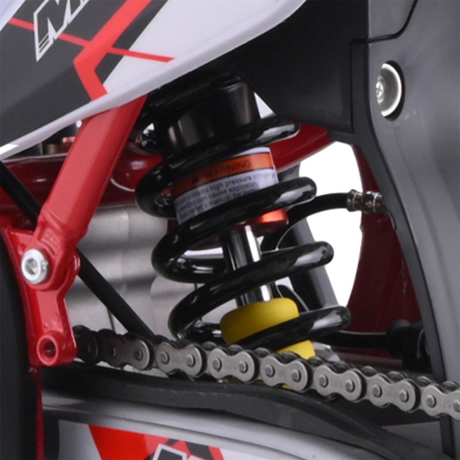 M2R RS-R 250 250cc 21/18 94cm Red/White Motocross Dirt Bike image 9