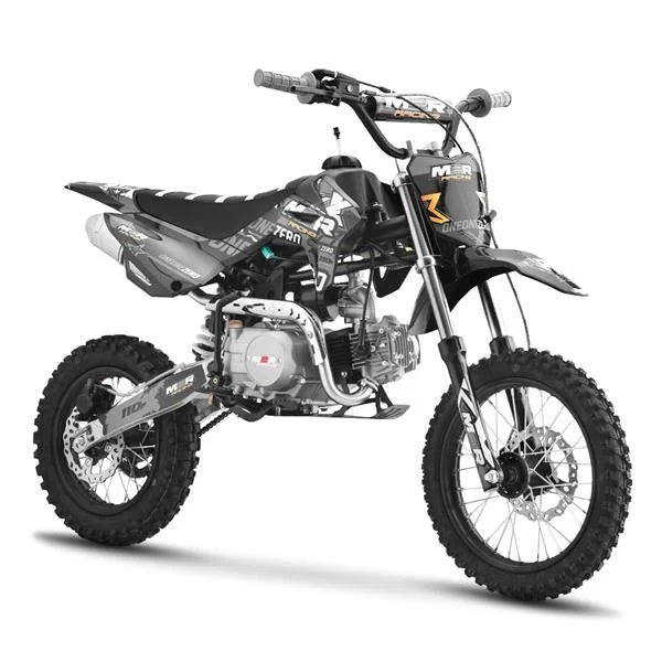 M2R Racing KX110F 110cc 14/12 76cm Grey Semi-Auto Pit Bike 2025 Model image 0