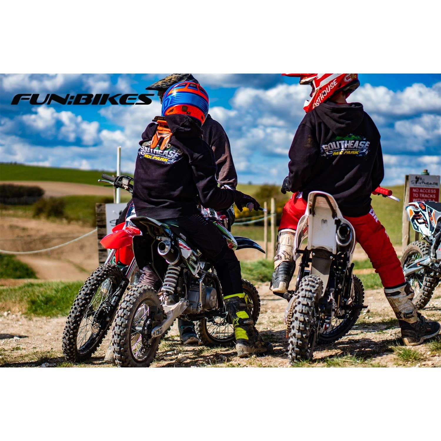 M2R RF140 S2 140cc 17/14 86cm Red Dirt Bike image 6