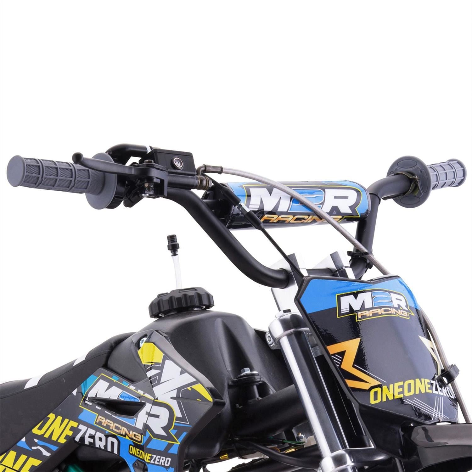 M2R Racing KX110F 110cc 14/12 76cm Blue Semi-Auto Pit Bike 2025 Model image 8