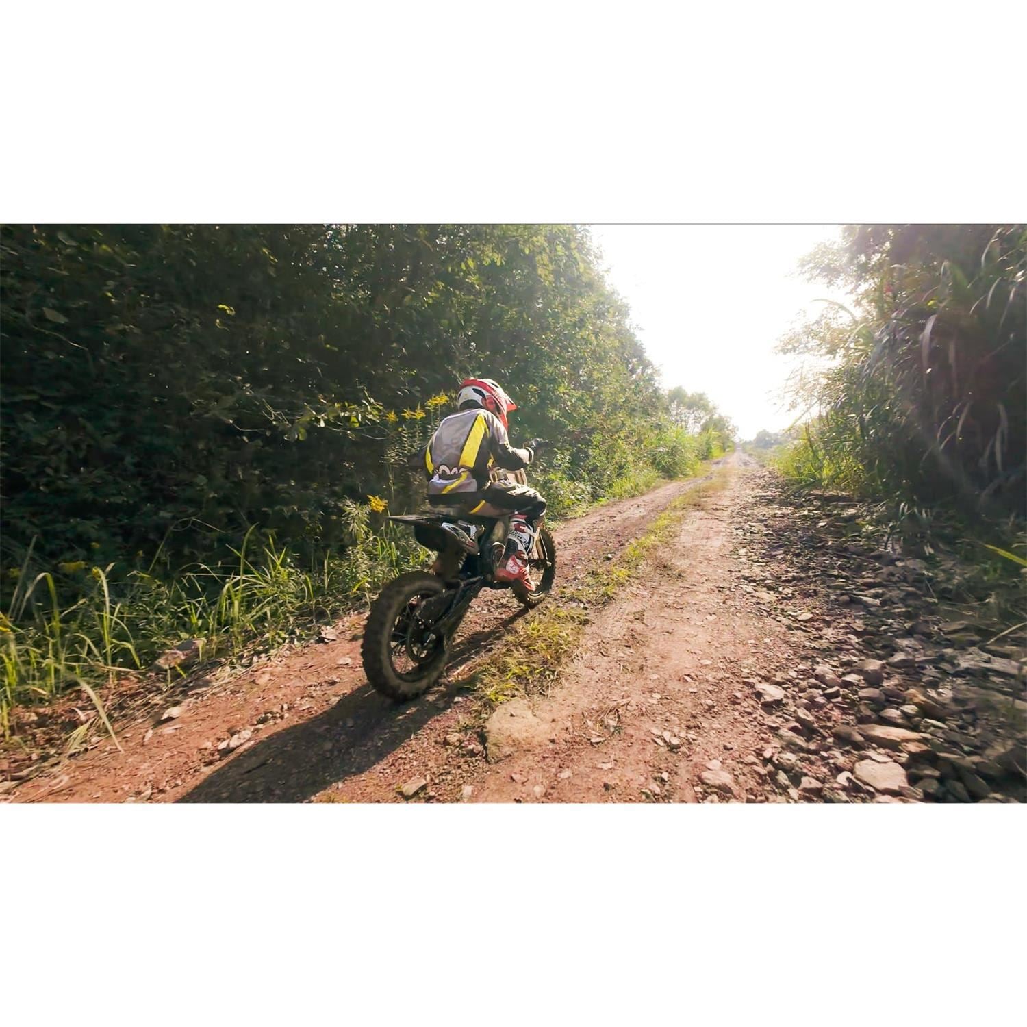FunBikes MXR 1800w 48v Li 14/12 68cm Grey Kids Electric Dirt Bike 2025 image 1
