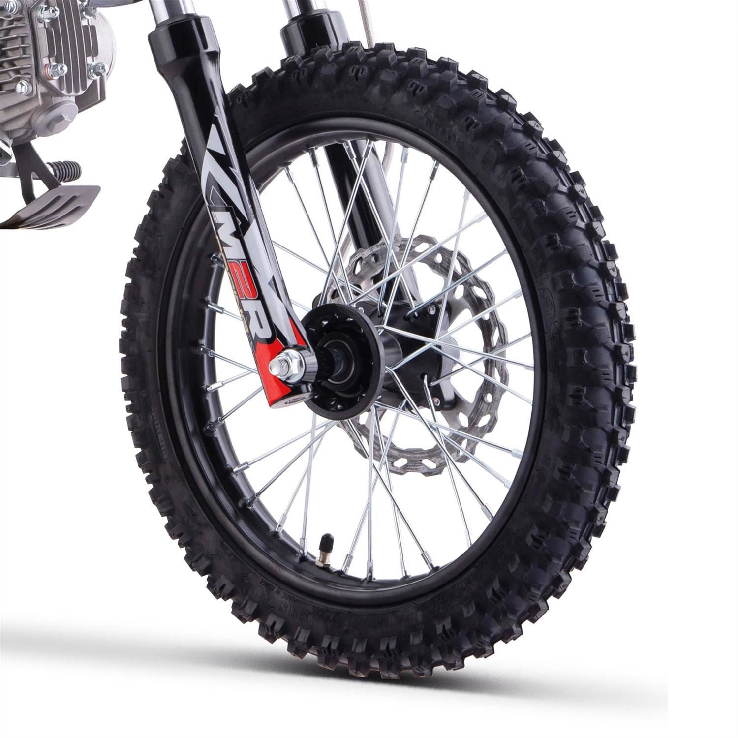 M2R Racing KX110F 110cc 14/12 76cm Red Semi-Auto Pit Bike 2025 Model image 9