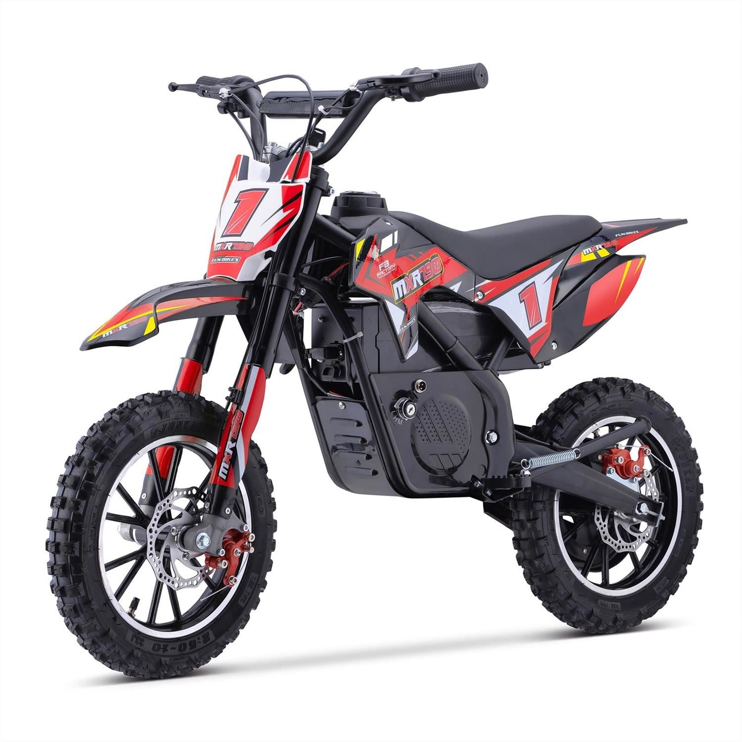 FunBikes MXR 790w(MP)36v Li 10/10 61cm Red Kids Electric Dirt Bike image 2