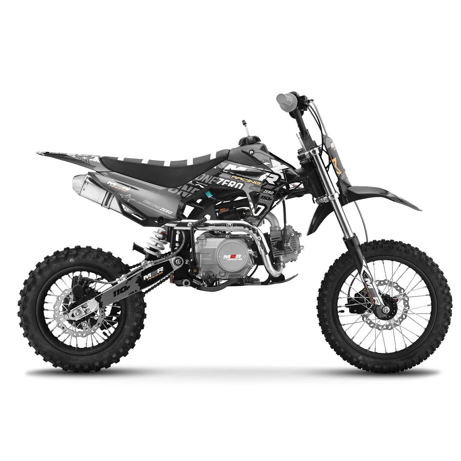 M2R Racing KX110F 110cc 14/12 76cm Grey Pit Bike 2025 Model image 1