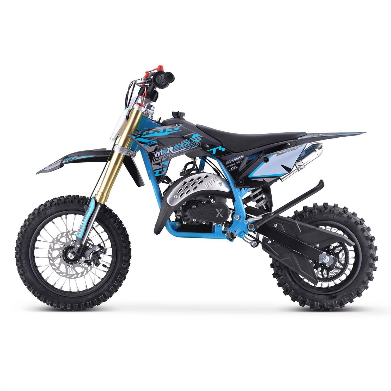 FunBikes MXR "60" 63cc 12/10 63cm Performance Blue Kids Dirt Bike image 6