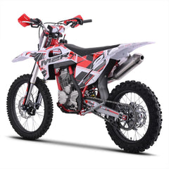 M2R RS-R 250 250cc 21/18 94cm Red/White Motocross Dirt Bike image 3