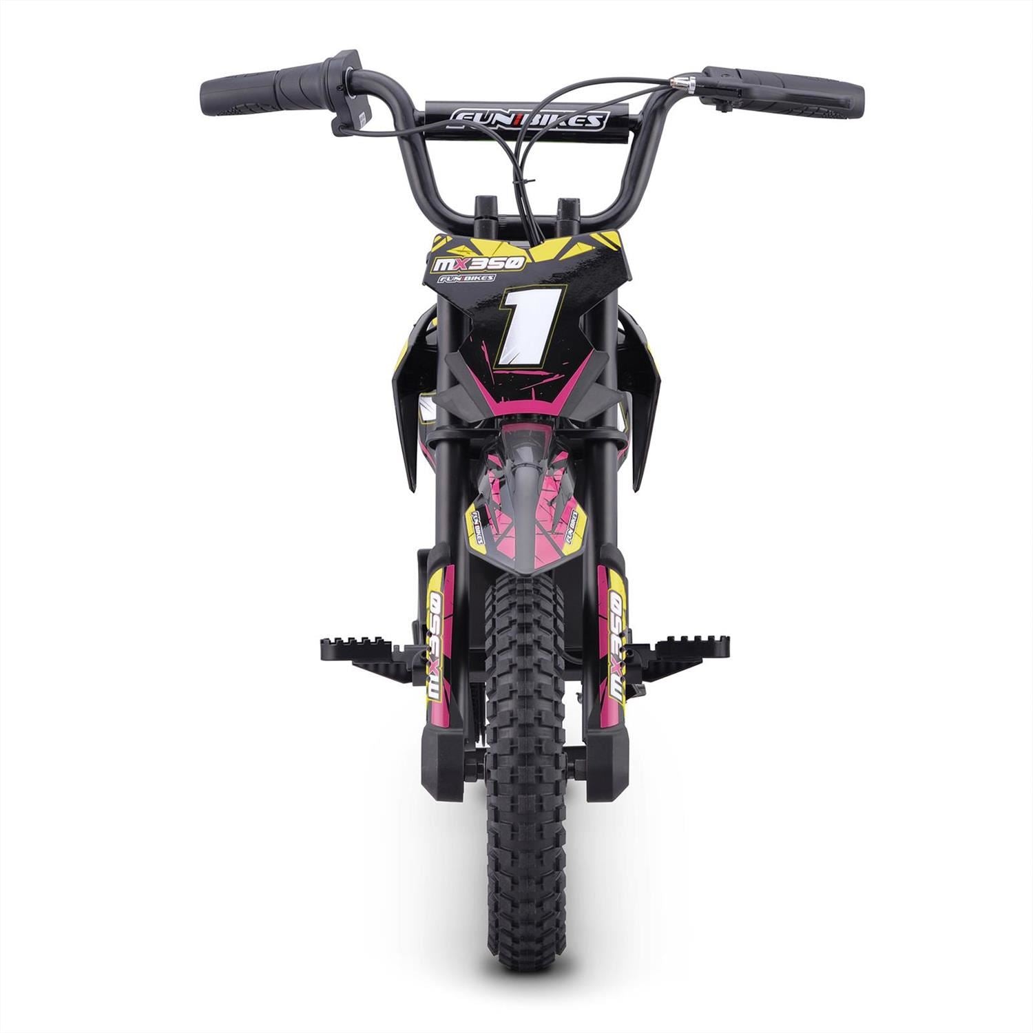 FunBikes MX350 350w 36v 4ah 12/12 51cm Lithium Pink Electric Kids Dirt Bike image 6