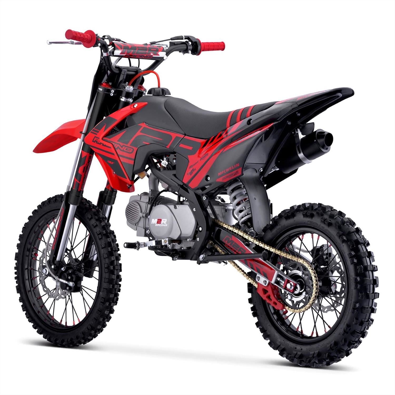 M2R RF140 S2 140cc 17/14 86cm Red Dirt Bike image 5